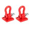 Rescue Buckle Aluminum Alloy Trailer Hook Upgrade Accessory Fit for 110 RC Car