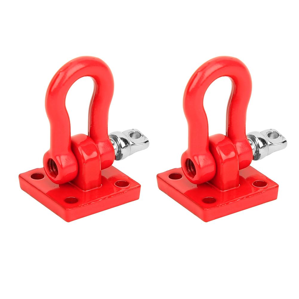 Rescue Buckle Aluminum Alloy Trailer Hook Upgrade Accessory Fit for 110 RC Car