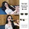 CAPONI Foldable Cat Eye Polarized Sunglasses