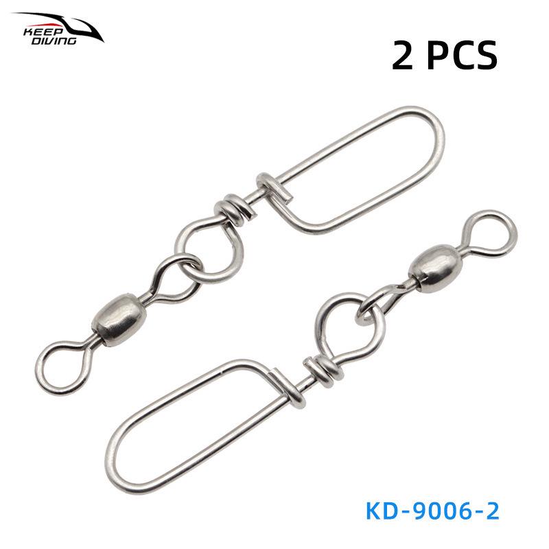 Stainless Steel Quick-Change Swivel Snap for Deep Sea Fishing