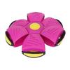 Brinquedo Bola Disco Voador para Pet - Interativo e Divertido com 6 Luzes para Cães, Crianças, Interior/Exterior - Design Flexível