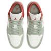 Air Jordan 1 Low Jade Horizon Men Sneakers White Sail Pure-Platinum 553558-133