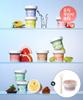 Food Mask Set (Choose 2 from 10 Types + FREE Brush & Strawberry Sugar Mask 20g)