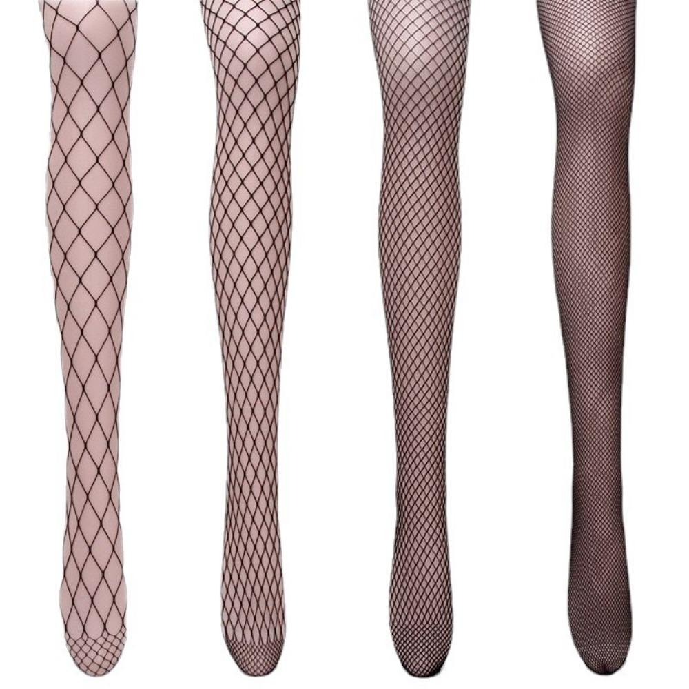 Fishnet Socks Black Silk Hollow Sexy Ins Tide European and American Grid Black Stockings Spring and Summer Internet Celebrity Pantyhose Manufacturers