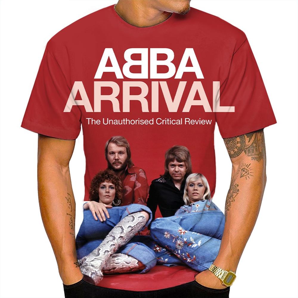 Moda Estiva Pop Band Creativa Stampa 3D Personalizzata Street Hip Hop Harajuku T-shirt