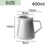 Asdays Coffee Drip Server, Outdoor KettleCoffee Pot, Easy to Clean, Durable Stainless Steel (400mL)