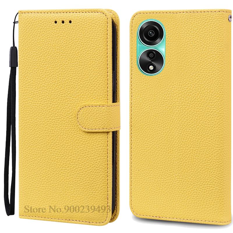 For OPPO A78 4G Case Leather Flip Wallet Case For OPPO A78 CPH2565 Phone Case For OPPO A78 5G CPH2483 CPH2495 Cover Fundas