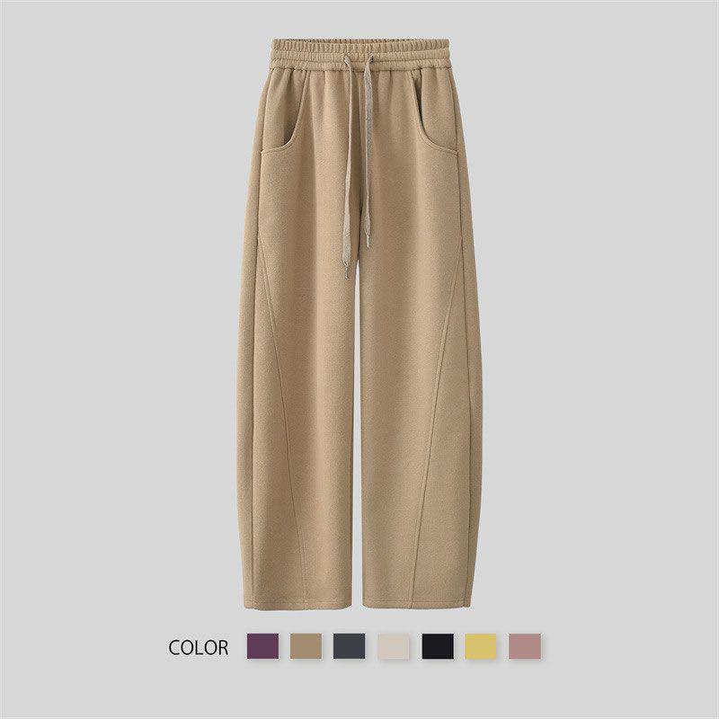 Women's Plus Size High Waist Slimming Sweatpants - Stylish and Versatile for Autumn