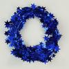 7.5m Christmas Wreath Decorative Iron Wire Star Aluminum Foil Drawstring Ribbon Christmas Tree Decorative Performance Props