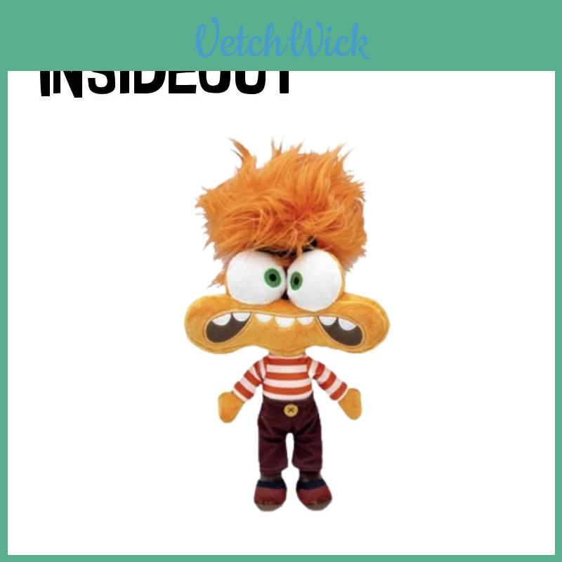 Inside Out 2 Plush Mind Worker Team Stuffed Toy Cartoon Style Pp Cotton Filling 25cm Height