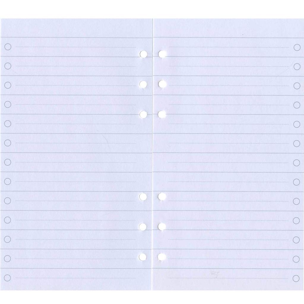 Bible-Size Clip Book, Classic Ring Diameter 25mm, White, 023634 [Parallel Import]