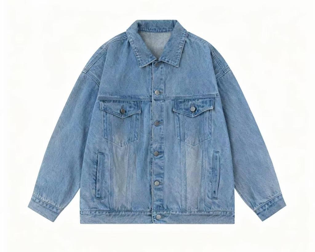 New Korean Retro Denim Jacket - Casual, Stylish Spring/Autumn Top