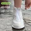 Thickened Non-Slip Reusable PVC Rain Shoe Covers for Men & Women