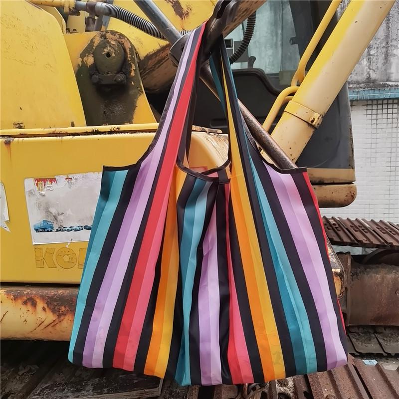 Eco-friendly Foldable Storage Tote - 210D Oxford Cloth, Waterproof & Large Capacity