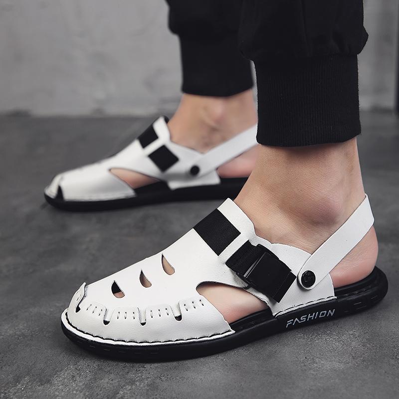 Fashion Casual beach trendy men's shoes Comfortable and breathable designer style Fashion street walking Lightweight daily sandal