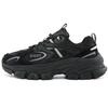 Retro Deconstructed Fashion Trend Shock Absorption Slip Resistant Durable Low Top Dad Shoes Unisex Sneakers Black Silver K0CY5MC54-990