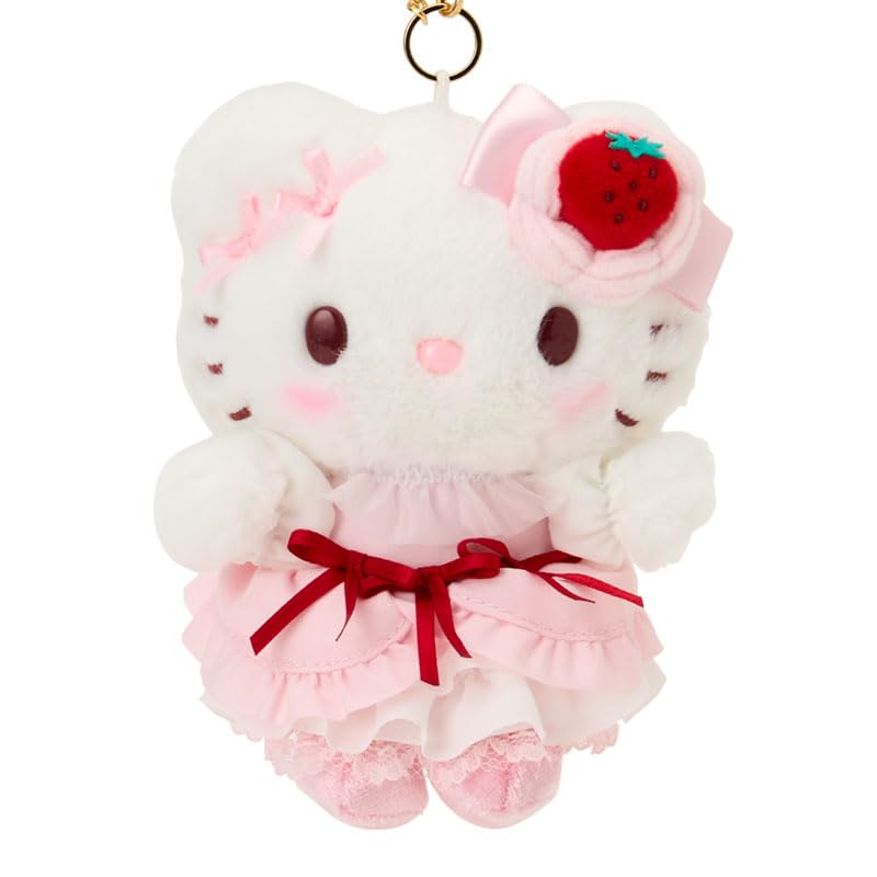 Sanrio (SANRIO) Mascot Bag Charm (Strawberry Whipped Cake) Hello Kitty, Ages 6 and Up, 224855