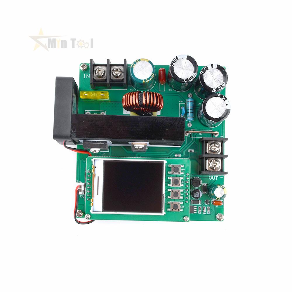 BST900W DC-DC Boost Converter 8-60V to 10-120V LCD Display Step Up Module 15A Voltage Transformer Module Regulator Power Supply