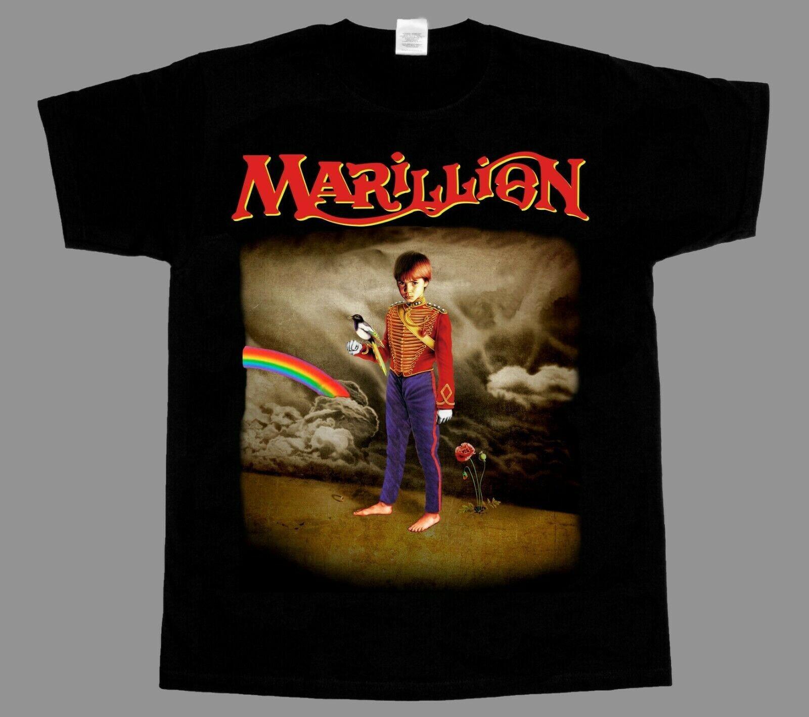 Marillion Misplaced Childhood Cotton Black T-Shirt Mens Womens Tees Top Men S-2XL A384 S