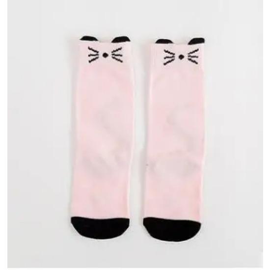 Girls Socks knee high Kids Baby Cute bear panda print Cotton Socks leg warms fall cloth boy knee sock toddler fashion sock