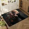 Kurapika Floor Mat Soft Thickened Absorbent Non-Slip Bedroom Living Room Door Mat Home Decor Flannel Rugs