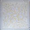 Used Hermes Carre 90 Wild Carnations Scarf Light Purple 78C