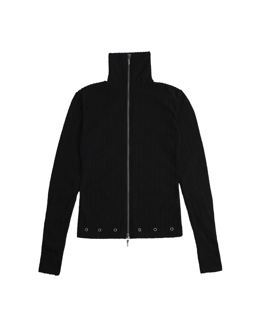 Tansanmageunesyum Sullano X Carbonated Eyelet Off-Neck Zip-Up