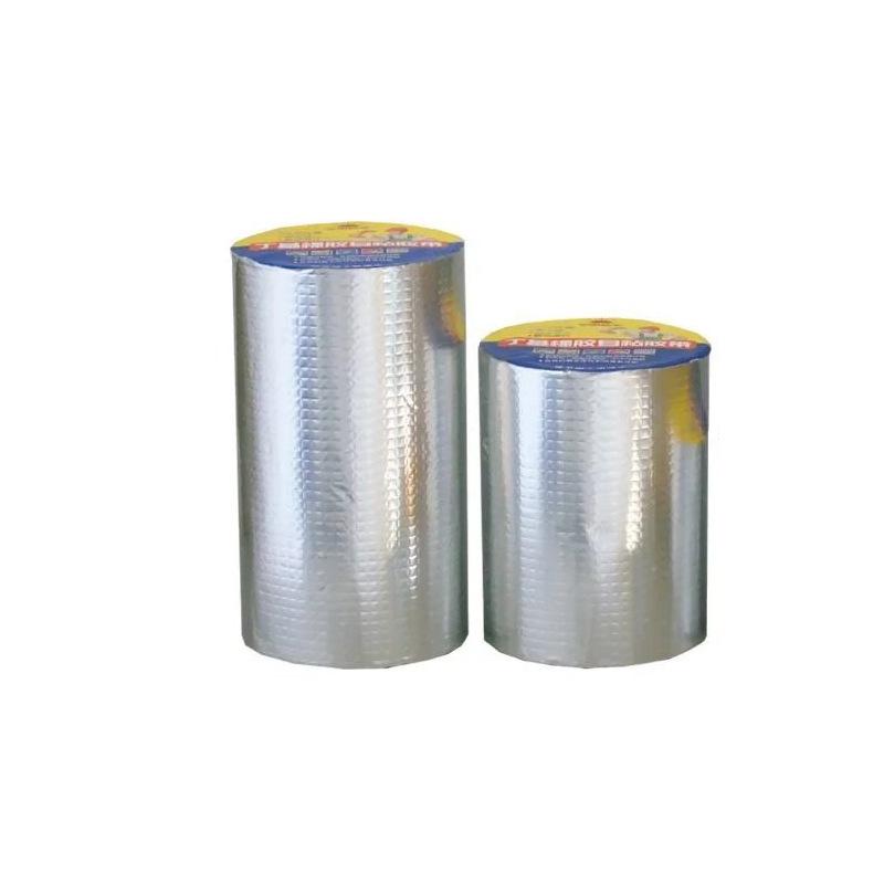 Butyl Rubber Self-Adhesive Aluminum Foil Tape for Roof Leak Repair
