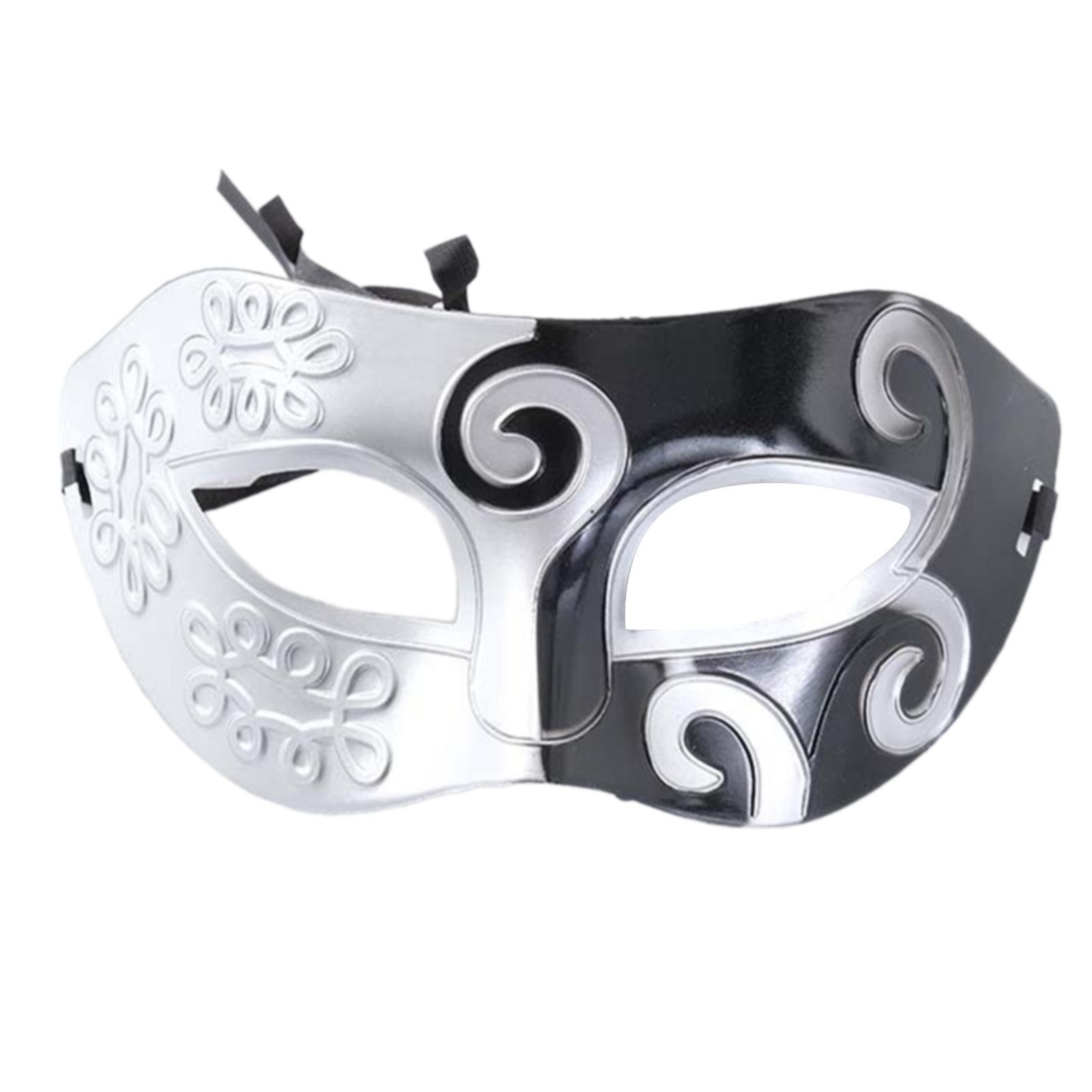 Masquerade Mask for Women Men, Halloween Eyemask Masquerade Half Face Mask Masquerade Costume Accessories M