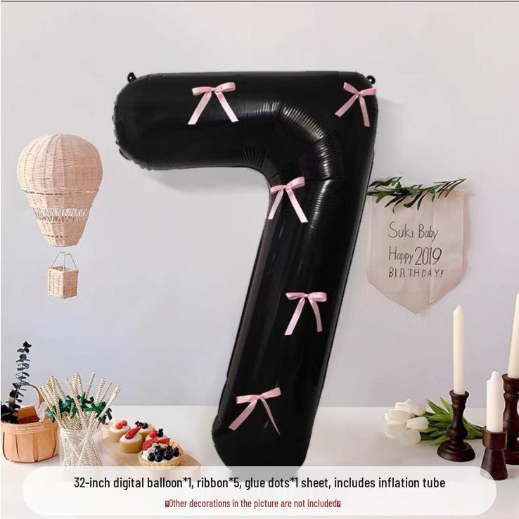 First Birthday Heart Photo Frame Balloon Decoration for Boys & Girls