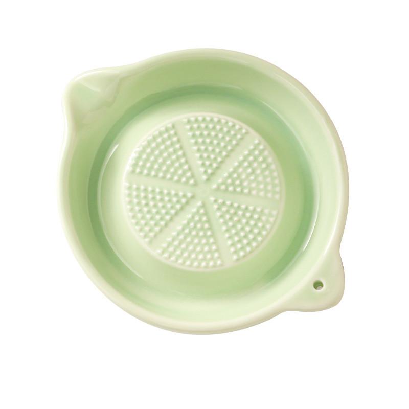Ceramic Garlic Mincer With Manual Grinding Disk For Baby Food Preparation And Fruit Purees