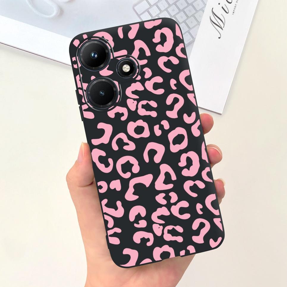 

Для Infinix Hot 30i 30 Play NFC Чохол Місячна Ніч Квітка Рідкий Силікон Задня Кришка Для Infinix Hot 30Play 30i 30 Play Чохол для Телефону Hot 30i (Hot 30i NFC