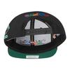 Casquette Snapback - Mitchell & Ness - DIAMOND SCRIPT - Noir / Multi - Logo Équipe - Taille Unique