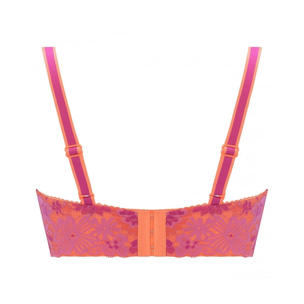 AMOSTYLE Charming Bra Retro Pop G65 Size Glamor(R)(Large) (No Pads) M021(Violet)