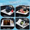 HYTARSEIDO Car Steering Angle Car Table with Side Vehicle Multifunctional Tray for PC and Strong Load Capacity Table, Wheel/Driver's Seat, 9-Position