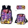 Set Zaino Kpop Hunterxhunter Con Poliestere Traspirante Per L'Uso Scolastico