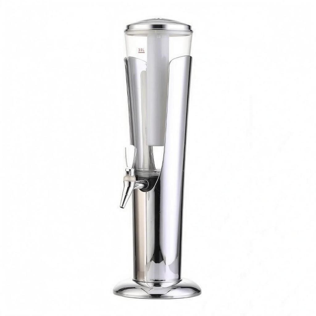 Dispensador de Cerveza Transparente Alto para Bebidas para Fiesta, Bar