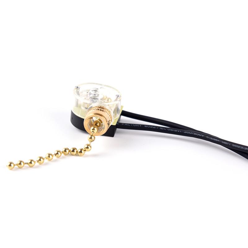 250V Diy Light Accessorie 3A Zipper Switch Pull Switch Lamp Hanging Chain Switch