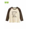 27Kids Children's Clothing Spring and Autumn Boy's Long-Sleeved T-shirt Bottoming Shirt Kids Dinosaur Clothes Baby Boy 100% Cotton Coat