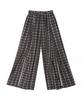 VIKINI VENDER Ethnic Slit Long Pants - Black