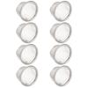 8Pcs Stainless Steel Tea Filter Metal Strainer Sturdy Infuser for Loose Leaf Tea Brewing Metal Infuser Cup Accessory