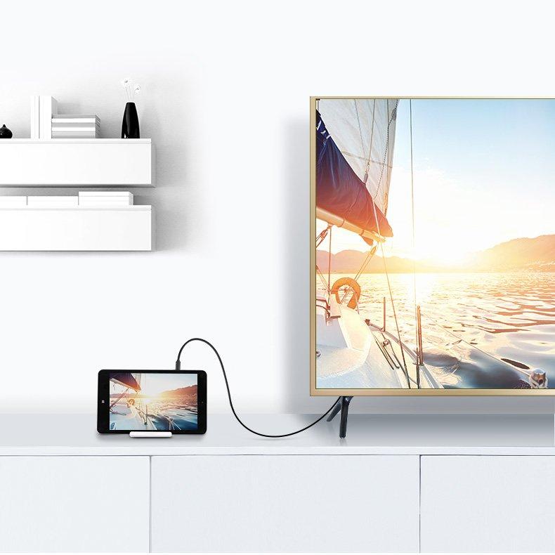 Ugreen 4K 60Hz HDMI To Micro HDMI Cable | 1.5m | Model 30102 | Black