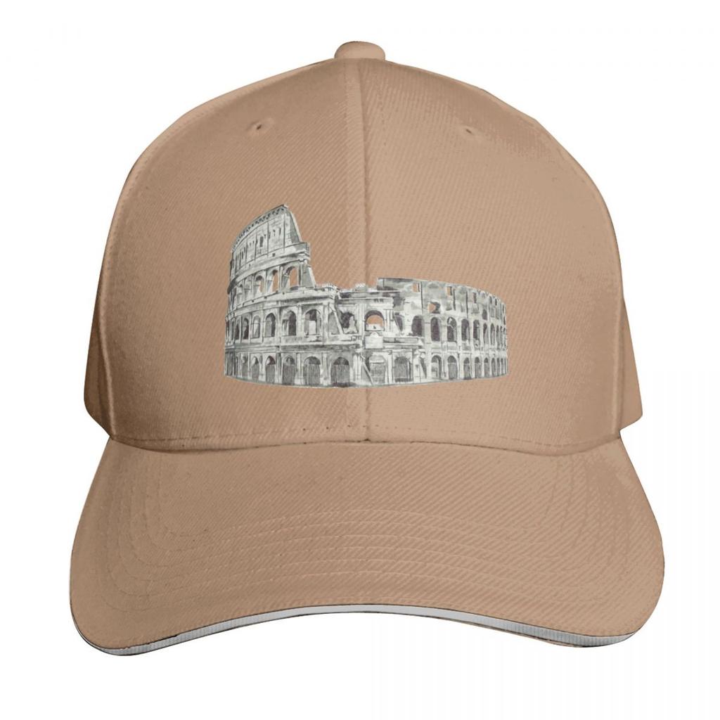 The Colosseum Baseball Cap Luxury Brand Custom Cap Derby Hat Cute Baseball For Unisex Womens