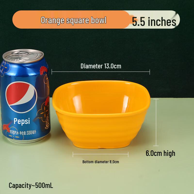 Jingyu Thickened Melamine Commercial Serving Bowls