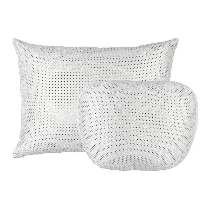 S-Class Car Headrests Lumbar Cushions Neck Protection Pillow Suede Seat Backrest Cushions Auto Accessories