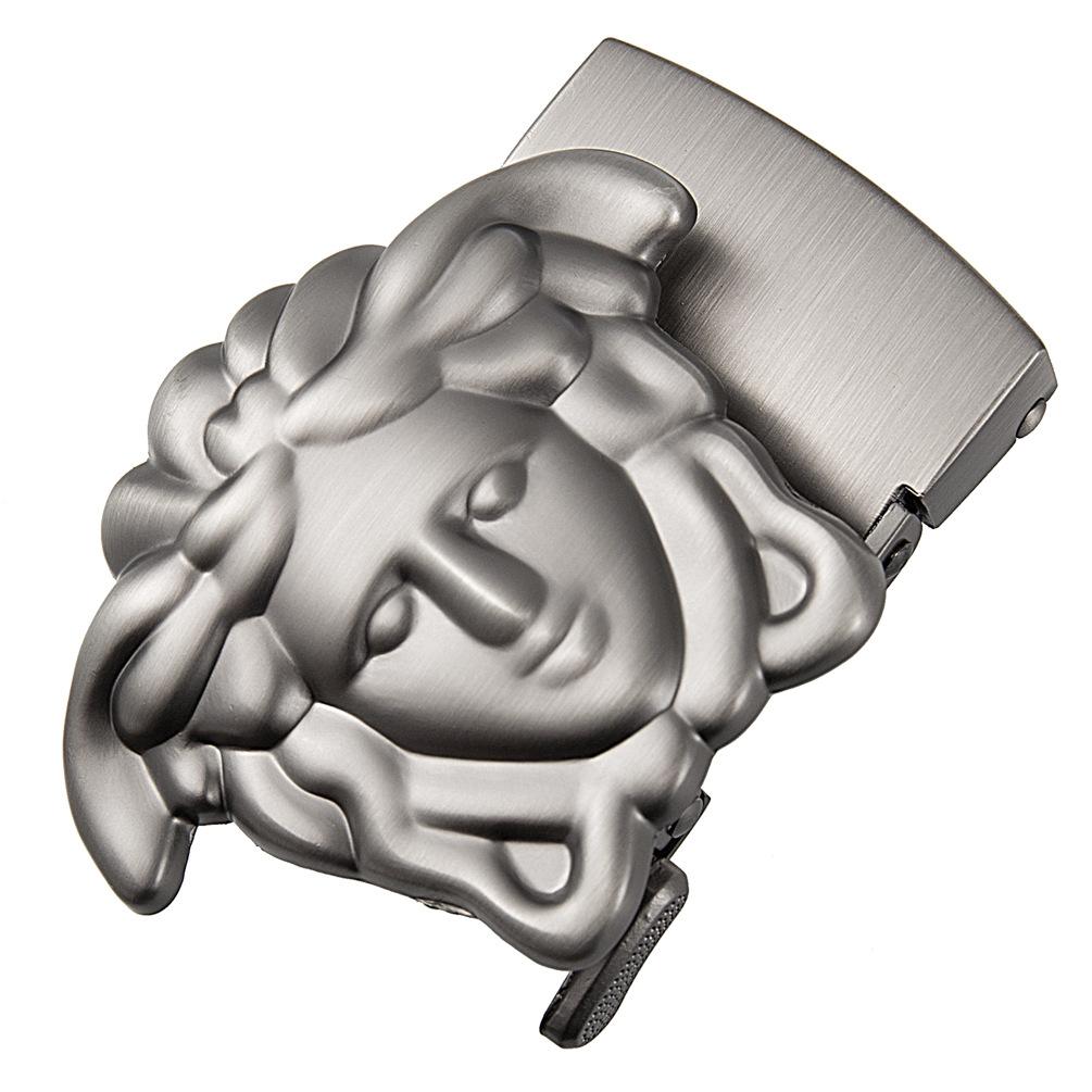 

5Pcs Fashion And Leisure, Imitation Steel Belt Buckle, Men S Automatic Buckle Ly36-23362