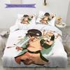 Toph Beifong  Pattern Bedding Quilt Set  Home Decoration  Gift (1 * duvet cover + 2 * pillowcase  without core)