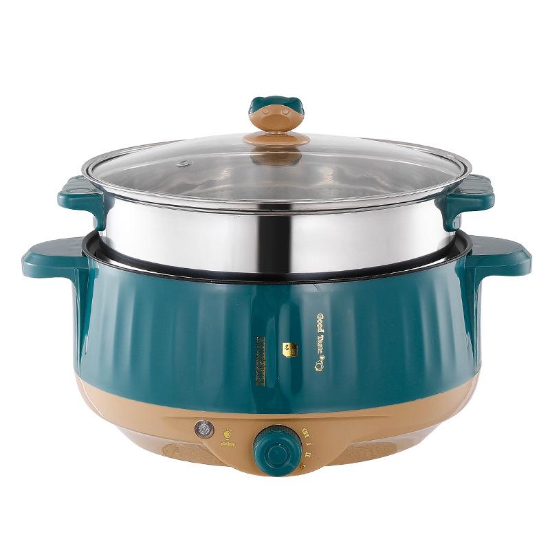 Multifunctional Electric Cooker: Rice Cooker, Steamer, Frying Pan, and Heating Pot