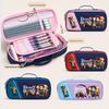 Demon Slayer Large Capacity Waterproof Pencil Case for Kids
