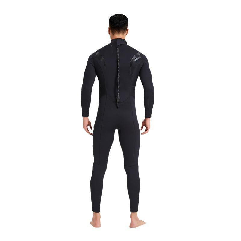 3mm Neoprene Full Wetsuit Men Women - Warm Water Sports Suit Snorkeling Swimming Surfing Jellyfish Protection